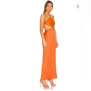 Baobab Kira maxi dress in Guarana